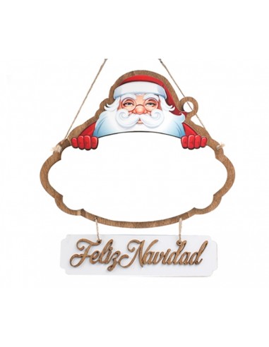 COLGADOR NAVIDAD PAPÁ NOEL PERSONALIZADO