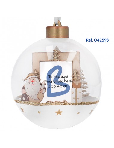 BOLA ÁRBOL NAVIDAD PERSONALIZADA