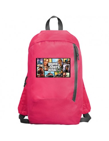 MOCHILA CON BOLSILLO FRONTAL GTA5