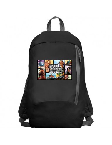 MOCHILA CON BOLSILLO FRONTAL GTA5