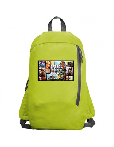 MOCHILA CON BOLSILLO FRONTAL GTA5