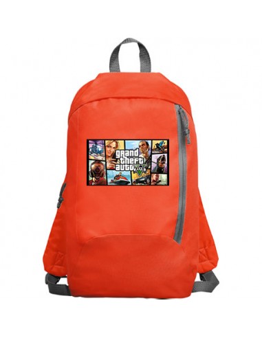 MOCHILA CON BOLSILLO FRONTAL GTA5