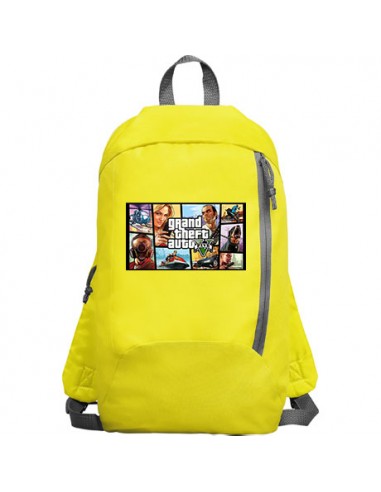 MOCHILA CON BOLSILLO FRONTAL GTA5