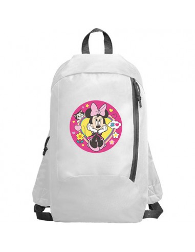 MOCHILA CON BOLSILLO FRONTAL MINNIE CAT