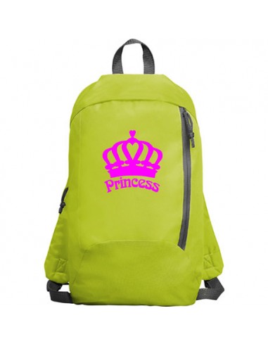 MOCHILA CON BOLSILLO FRONTAL PRINCESS