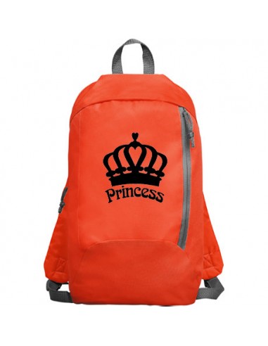 MOCHILA CON BOLSILLO FRONTAL PRINCESS