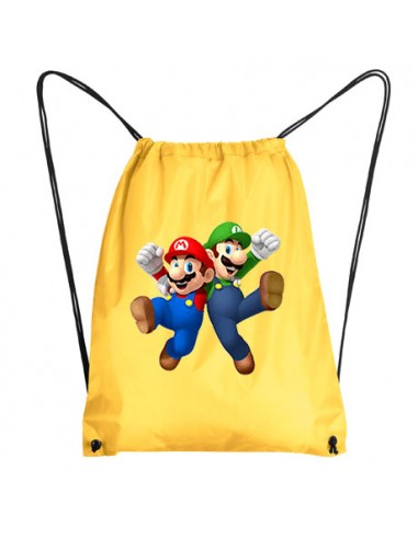 MOCHILA CORDONES MARIO&LUIGGI