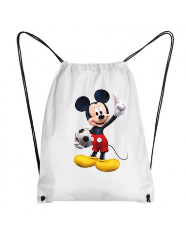 MOCHILA CORDONES MICKEY FOOTBALL