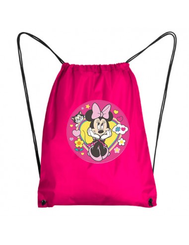 MOCHILA CORDONES MINNIE CAT