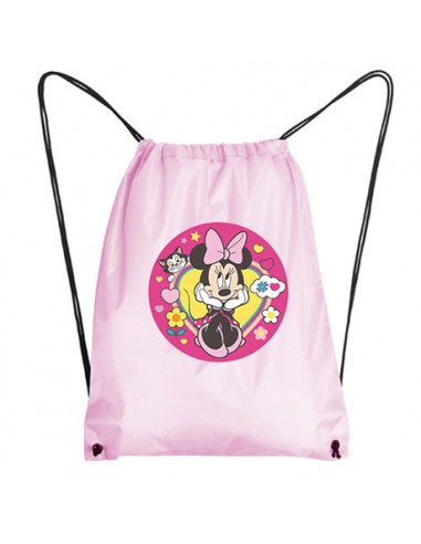 MOCHILA CORDONES MINNIE CAT