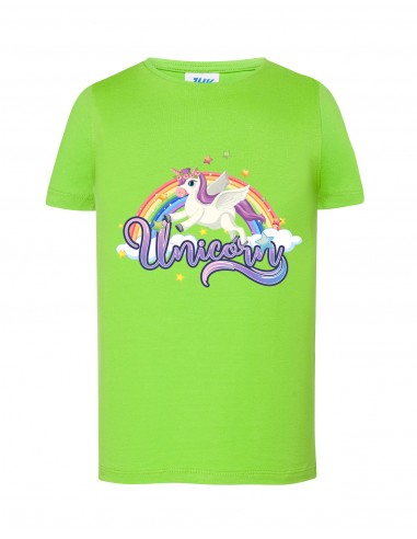 CAMISETA ENTALLADA UNICORNIO ESTRELLAS