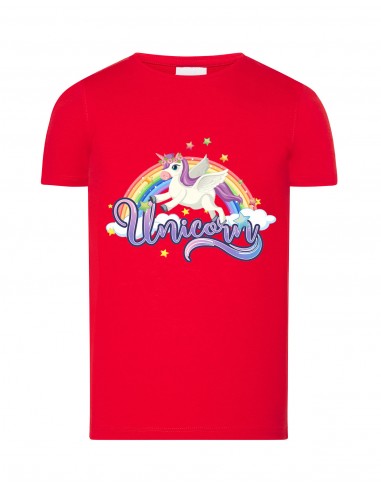 CAMISETA ENTALLADA UNICORNIO ESTRELLAS