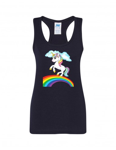 CAMISETA TIRANTES UNICORNIO ARCO IRIS