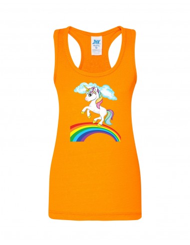 CAMISETA TIRANTES UNICORNIO ARCO IRIS