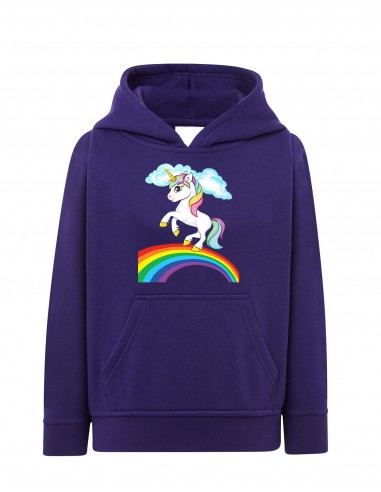 SUDADERA UNICORNIO ARCO IRIS