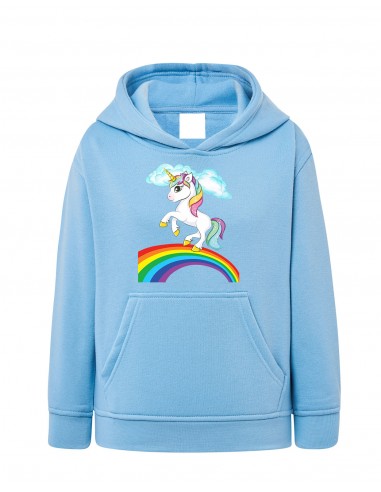 SUDADERA UNICORNIO ARCO IRIS